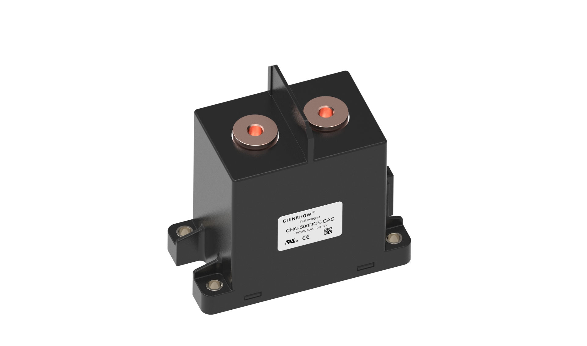 CHC-500 ELEKTRİK HV 24V 48V DC Kontaktörü 500A Yüksek Voltaj 1500VDC DC Elektrik Aracı için Röle