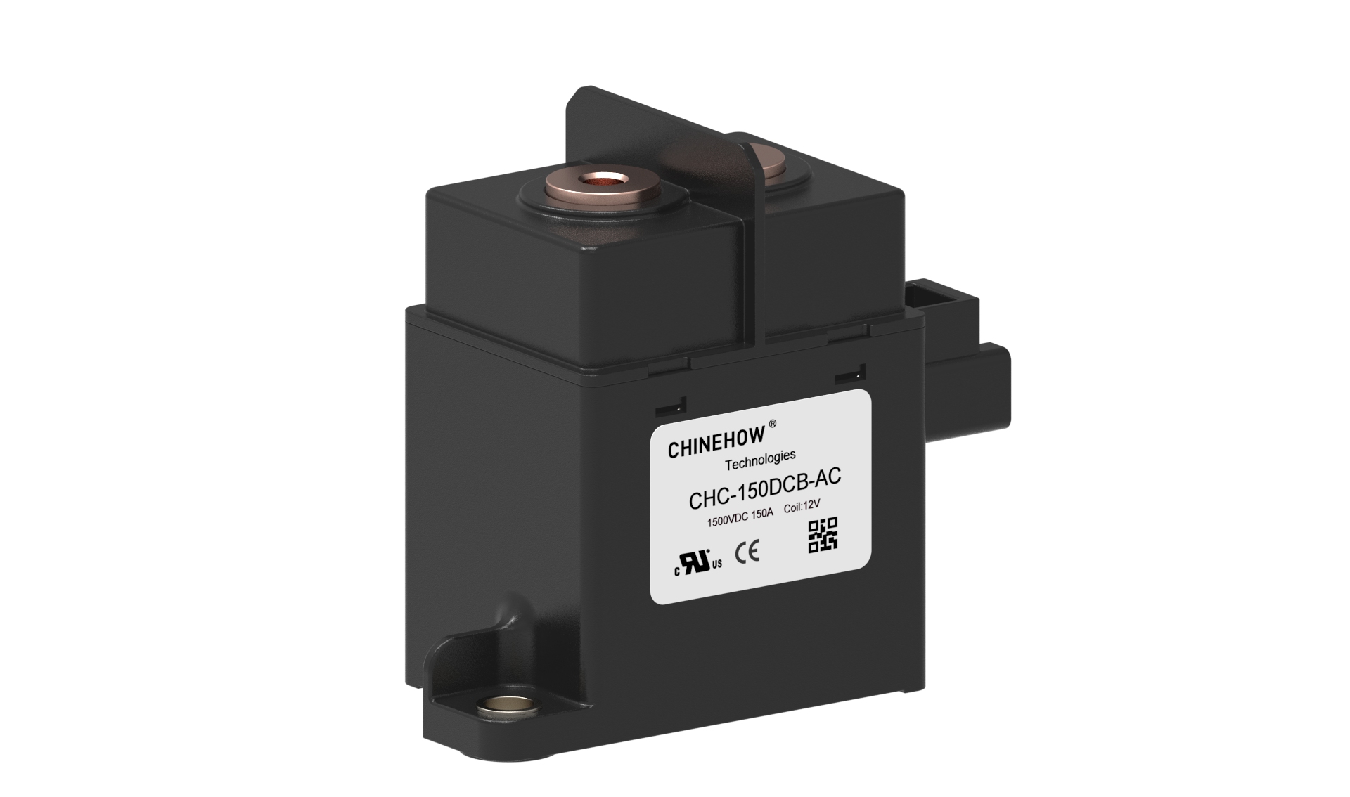 CHC-150 150A Yüksek Voltajlı DC Kontaktörü Orijinal Otomotiv Kontaktörü Röle 450/800/1000/1500VDC Seramik Sızdırmaz Rölesi CE 