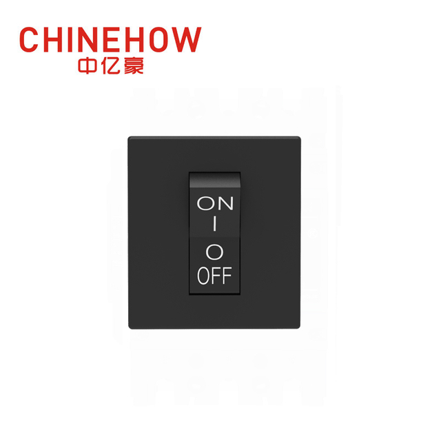 CVP-SM Hudraulic Manyetik Devre Kesici Açılı Rocker Aktüatörü Tablı(QC .250) 2P Siyah Yardımcı Anahtar