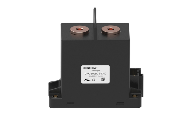 600A EV/HEV Seramik DC Kontaktörü 500A 600A Röleler 1500VDC 24V 48V DC EV Şarjı için Röle