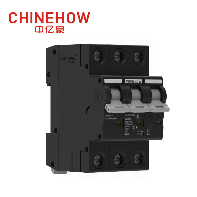 CVP-CHB1 Serisi IEC 3P Siyah Minyatür Devre Kesici