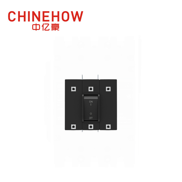 CVP-TH Hidrolik Manyetik Devre Kesici Korumalı ve M5 Vidalı Bara 3P'li Açılı Rocker Aktüatörü 