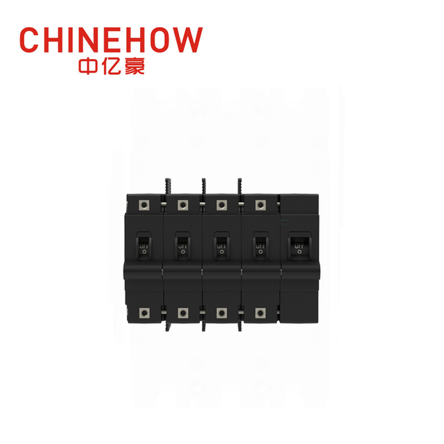 CVP-FR Hidrolik Manyetik Devre Kesici Uzun Kollu Aktüatör, M6 Saplamalı ve Terminal Bariyerli 4P + Uzaktan Kumanda 