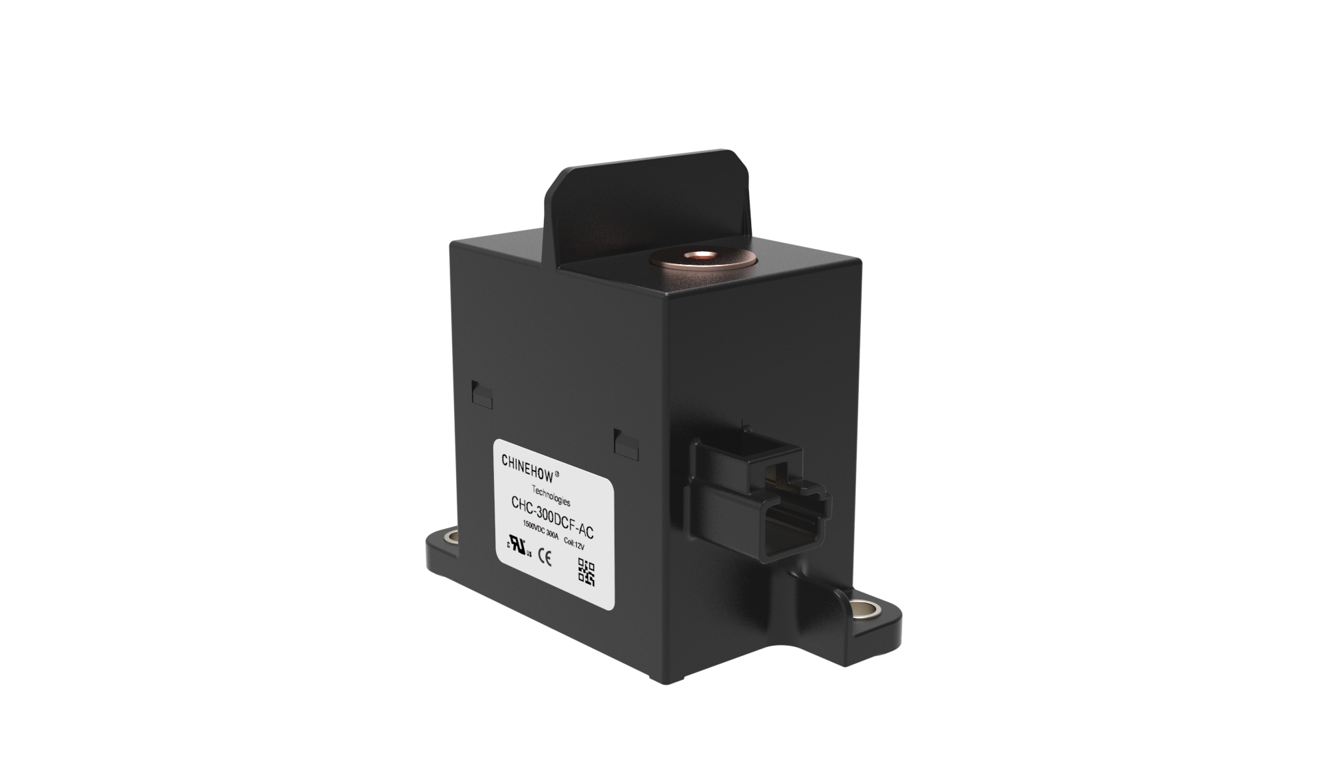 CHC300 Bobin 2V 24V 48V 300A Yüksek Voltaj 1000V 1500VDC DC Kontaktör DC Rölesi Pil kamyonu Elektrikli Araba için