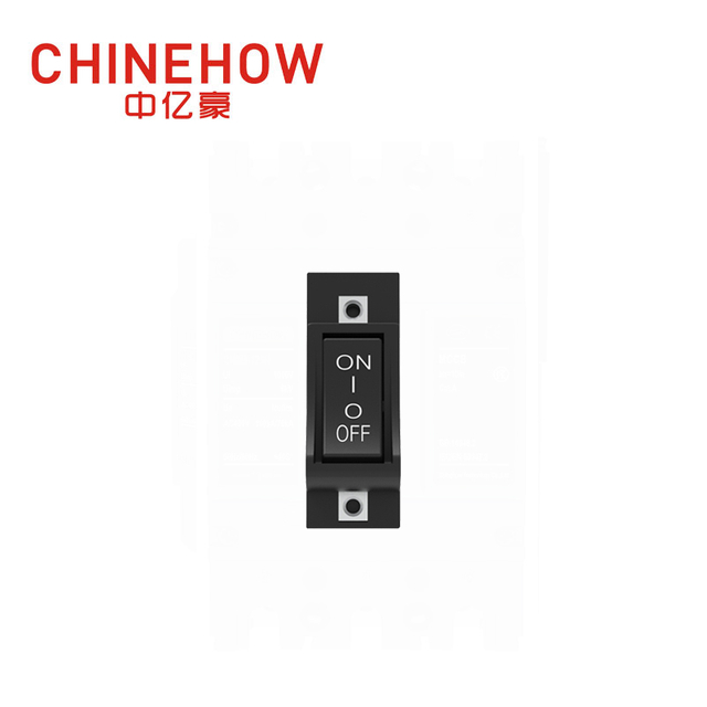 CVP-BM Hudraulic Manyetik Devre Kesici Açılı Salıncak, Koruma Aktüatörlü, M4 Vidalı Bus Yardımcı Anahtarı 1P 