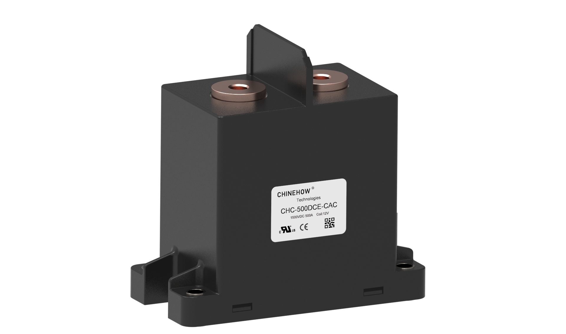 600A EV/HEV Seramik DC Kontaktörü 500A 600A Röleler 1500VDC 24V 48V DC EV Şarjı için Röle