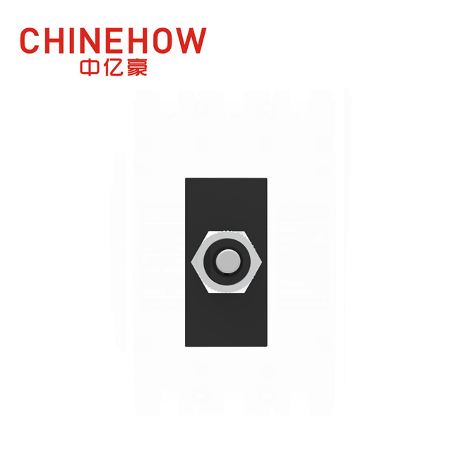 CVP-SM Hudraulic Manyetik Devre Kesici M4 Vidalı Bus 1P Siyah ile Sıfırlamak İçin Basmalı Aktüatör